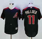 Arizona Diamondbacks #11 A. J. Pollock Black Brick New Cool Base Stitched Baseball Jersey Sanguo,baseball caps,new era cap wholesale,wholesale hats
